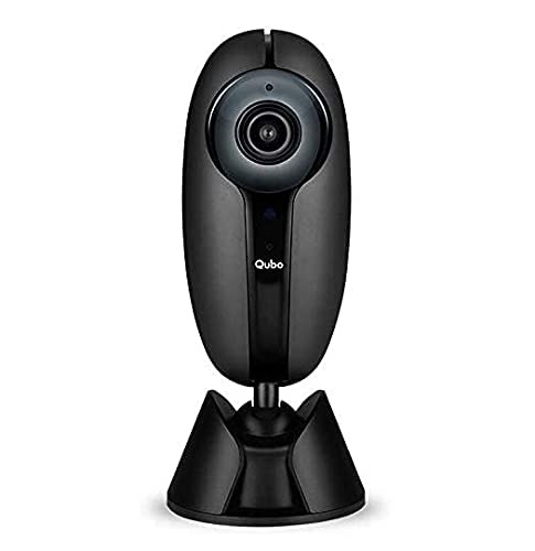 Qubo Smart Home Security Wifi Camera With Intruder Alarm System | 1080P Full Hd 2Mp Camera | Weather Resistant | Alexa & Ok Google Enabled | By Hero Group