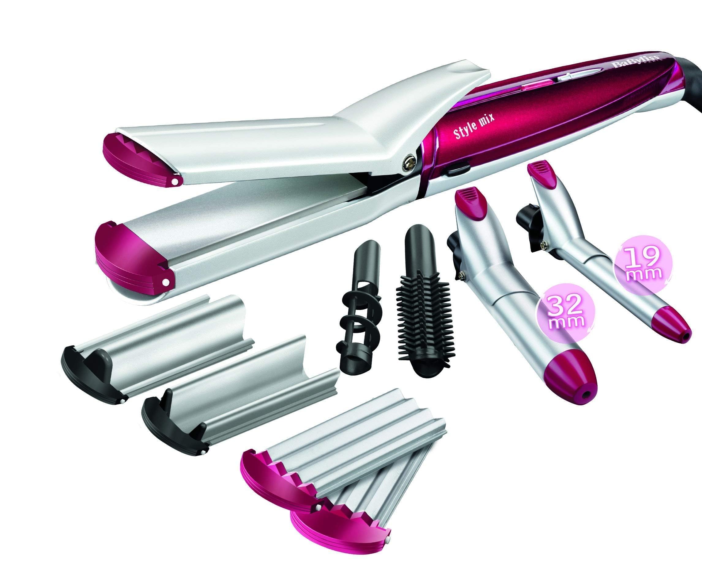 BaByliss Multi Styler 10 In 1 Hair Styler 6 Style Settings For Perfe Sheell.ae