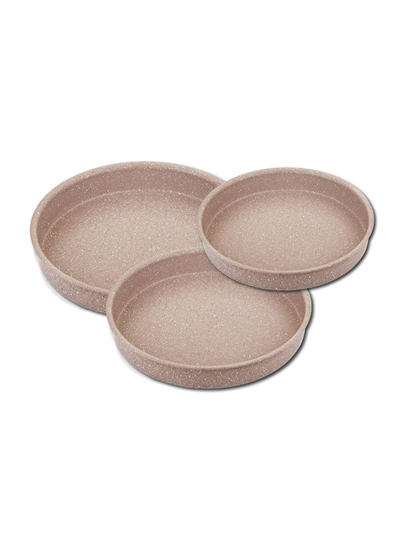 OMS 3 PCS GRANITE OVEN TRAY - Made in Turkey