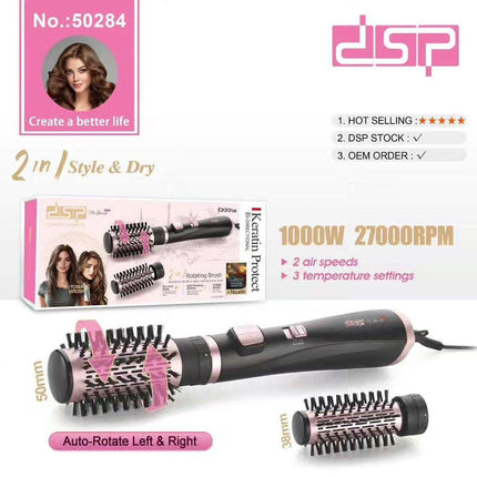 DSP rotating hair dryer model 50284 1000W