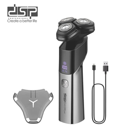DSP facial and body hair trimmer set, model 60509