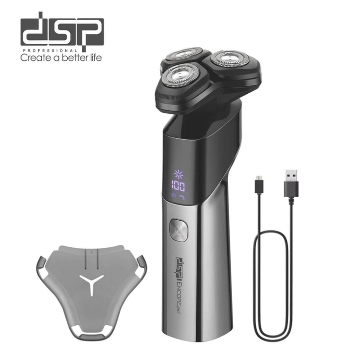 DSP facial and body hair trimmer set, model 60509