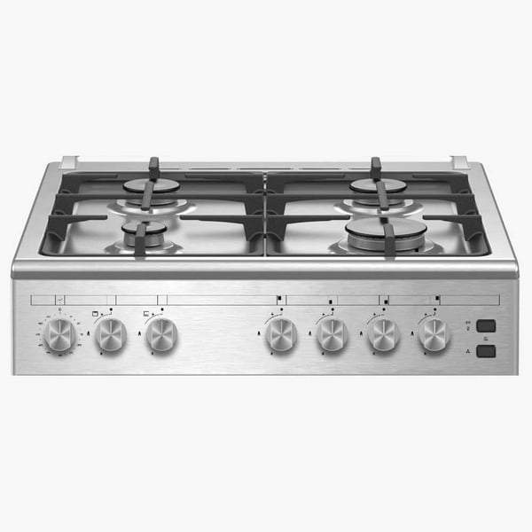 Baumatic 4 Burner Gas Cooker with Oven – PMECGG6ESS