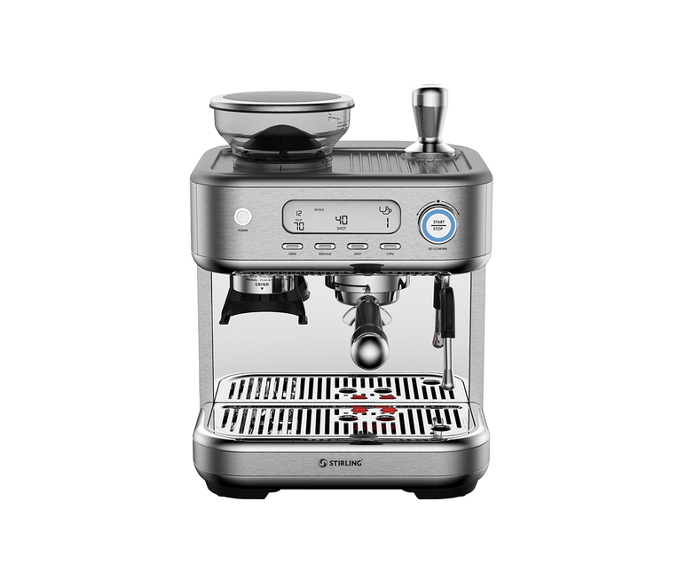 STIRLING Premium Espresso Machine with Grinder