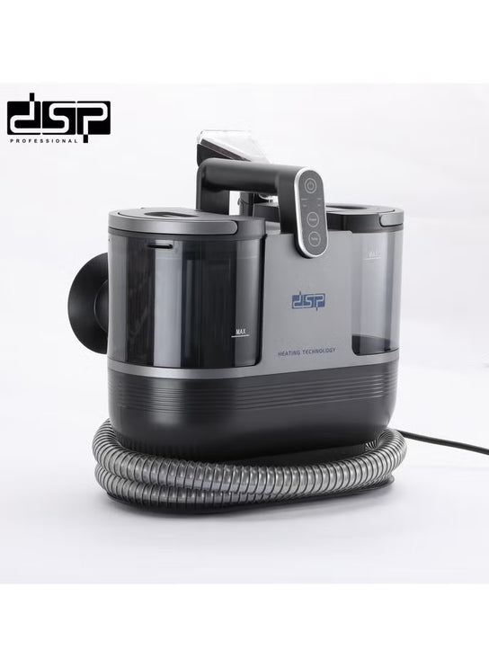 جهاز تنظيف البقع بالبخار DSP KD2047u، محرك قوي 1700 واط، 3 في 1، جهاز تنظيف البقع خفيف الوزن ومتعدد الوظائف، 1.25L/950 مل خزان مزدوج تصميم مضغوط للأريكة والسجاد والسيارة ومنصات الحيوانات الأليفة KD2047U