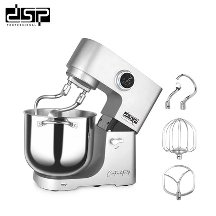 DSP KM3077 Electric Dough Kneading Machine Stand Mixer 8 Speed Adjustable Dough Mixer 2000W / 12L
