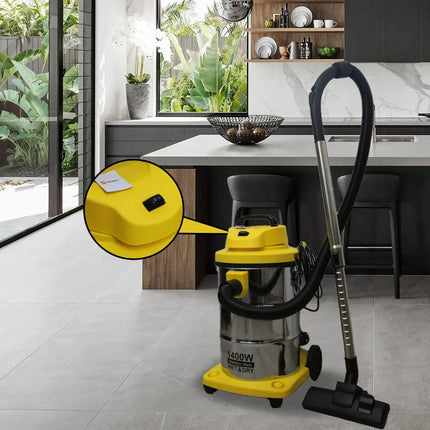 Sayona SVC-2362 Drum 2-in-1 Wet & Dry Vacuum Cleaner /1400W/21L