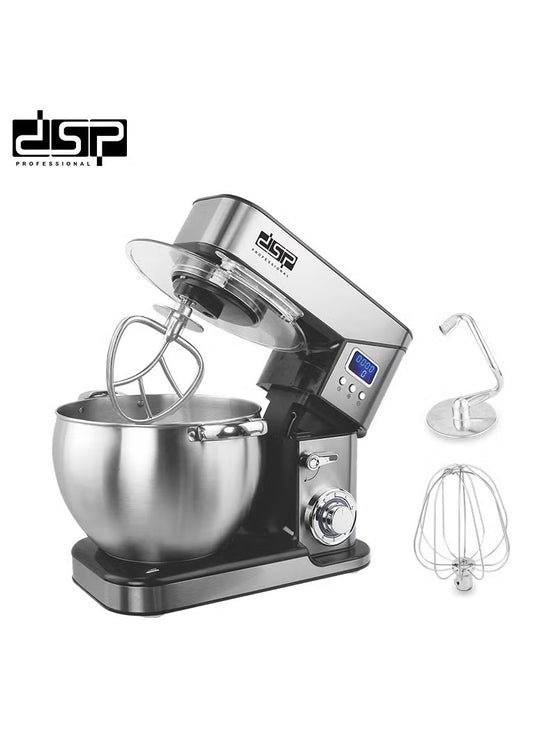 خلاط DSP 3 في 1 من الفولاذ المقاوم للصدأ 2000 واط 10L فضي KM3055
