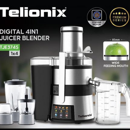 Telenix Digital Juicer Model TJE3746 /1200W