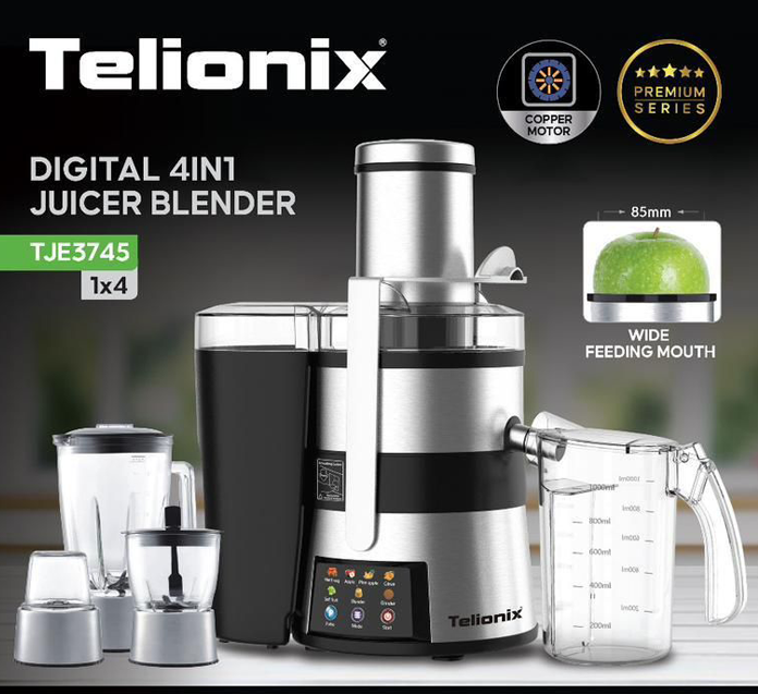 Telionix Digital Juicer Model TJE3745 /1200W