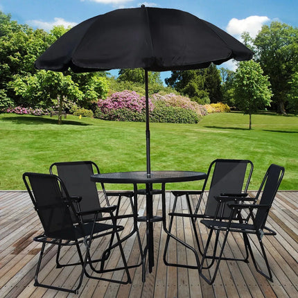 Kingfisher outdoor living 6 pcs garden furniture set