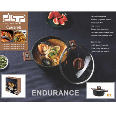 DSP Deluxe Non-Stick Casserole CA005-B28