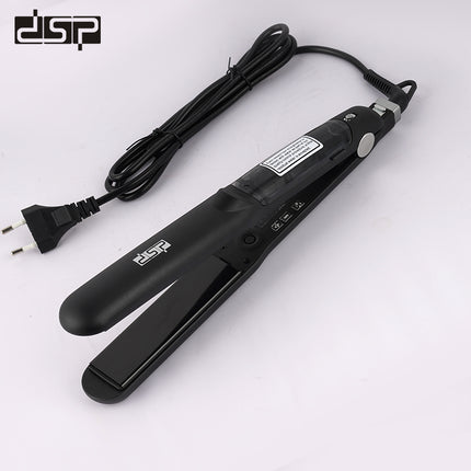 DSP Hot Sale Professional Electric Hair Straightener Salon Infrared Electric Fast LED Ionic Titanium Hair Straightener