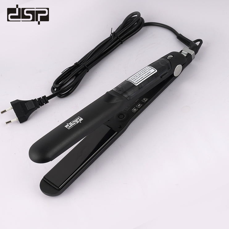 DSP Hot Sale Professional Electric Hair Straightener Salon Infrared Electric Fast LED Ionic Titanium Hair Straightener