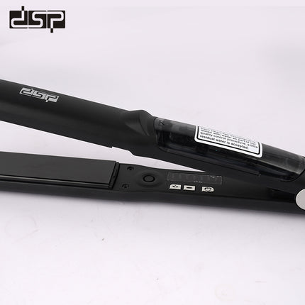 DSP Hot Sale Professional Electric Hair Straightener Salon Infrared Electric Fast LED Ionic Titanium Hair Straightener