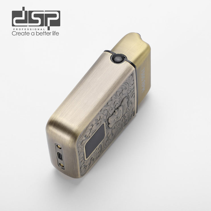 DSP Beard Trimmer 60589 features. Color Gold-colored.
