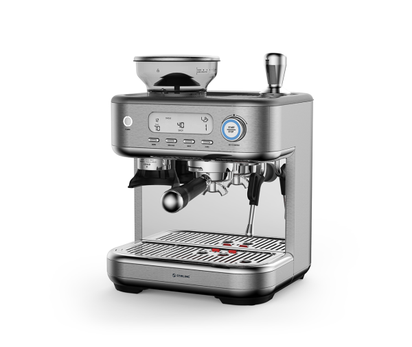 STIRLING Premium Espresso Machine with Grinder