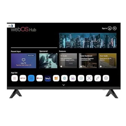 تلفزيون H2O الذكي LED بدون إطار، 70 بوصة | نظام تشغيل ويب | ريموت سحري | دقة فائقة 4K | تحكم صوتي بالذكاء الاصطناعي | تصميم أنيق بدون حواف