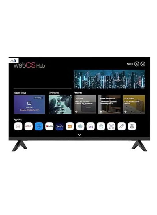 تلفزيون H2O الذكي LED بدون إطار، 70 بوصة | نظام تشغيل ويب | ريموت سحري | دقة فائقة 4K | تحكم صوتي بالذكاء الاصطناعي | تصميم أنيق بدون حواف