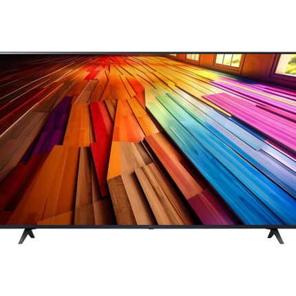 تلفزيون إل جي فائق الوضوح (UHD) AI UT80، تلفزيون ذكي 4K، مقاس 65 بوصة، 2024 | جهاز تحكم عن بُعد سحري | مثبت على الحائط | حامل تلفزيون | دقة فائقة الوضوح 4K | AI ThinQ™