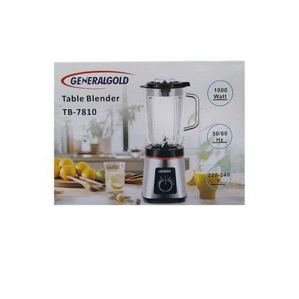GENERALGOLD TB-7810 blender / 1000W / stainless steel / 1.5L