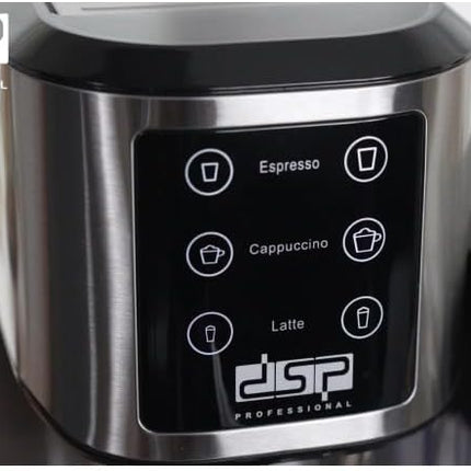 DSP KA3104, Professional Coffee Maker 20 bars 700 ml 1350 W