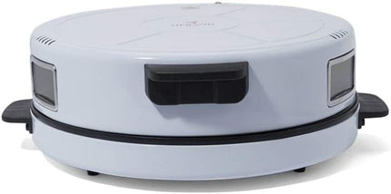 MEBASHI Arabic Bread Maker with 40cm Cooking Plate and Viewing Window -(2200W) White(ME-HBM141)