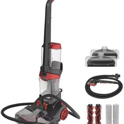 جهاز تنظيف السجاد والمكنسة الكهربائية JMAKY JMK 1605، 3 في 1، منظف سجاد للأرضيات الصلبة والأرائك والستائر، مزود بخاصية التجفيف الفوري وفرشاة مزدوجة الأسطوانة.