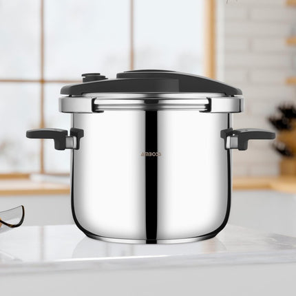 Amboss.12L Pressure Cooker Stainless Steel Made In Turkey