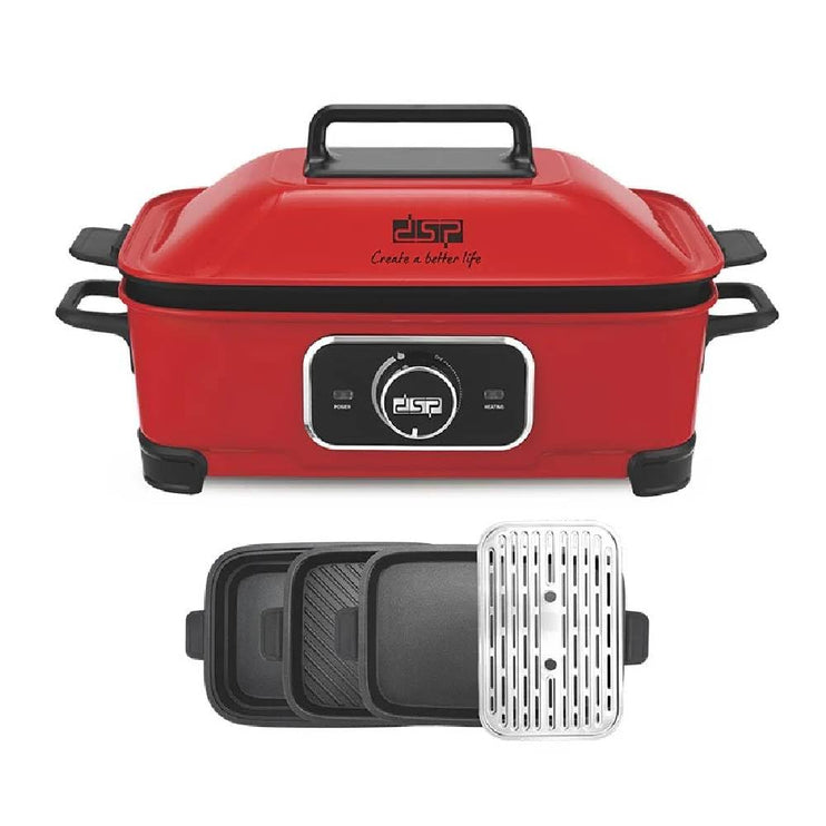 قدر طهي كهربائي DSP - جهاز طهي متعدد الاستخدامات - 4 في 1 - KC3040 - - 613712