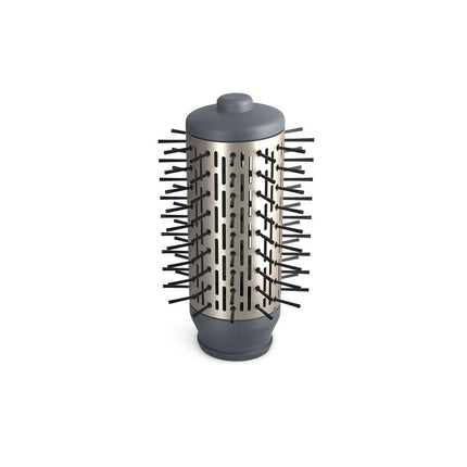 Philips 7000 Series Air Styler, Rotating ThermoBrush for more volume and defined hair styling, 2 attachments, 1000W, White/Gray - BHA710/13