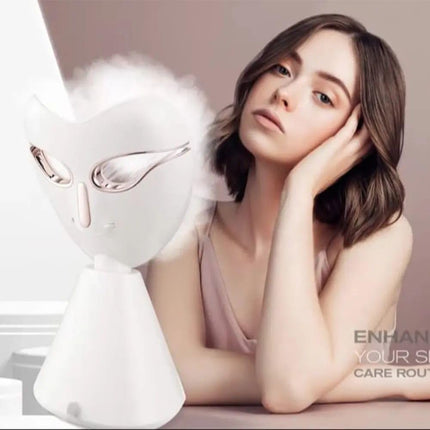 جهاز بخار الوجه ثلاثي الأبعاد من DSP مع العلاج بالروائح - تنظيف عميق، تنقية المسام، تجديد شباب البشرة، علاج استرخاء، تجربة سبا منزلية، DSP 70235