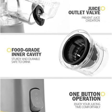 DSP KJ3071 Professional juicer machine 250W Fruit juicer-Whole Slow juicer