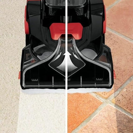 جهاز تنظيف السجاد والمكنسة الكهربائية JMAKY JMK 1605، 3 في 1، منظف سجاد للأرضيات الصلبة والأرائك والستائر، مزود بخاصية التجفيف الفوري وفرشاة مزدوجة الأسطوانة.