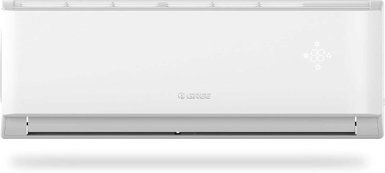 Gree 2.0 Ton Split Air Conditioner with Piston Compressor Lomo-P25C3 | R410A | 3D Air Flow | Turbo Mode | I-Feel Function | Gold Fin | FREE Installation