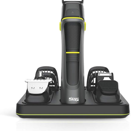 DSP Beard Trimmer 14 in 1 Cordless Hair Clippers Body Nose Hair Trimmer for Men Mustache Trimmer Magnetic USB Rechargeable Waterproof Mens Grooming Kit