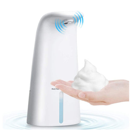 Touchless Liquid Soap Dispenser, with Sensor Liquid Dispenser, Automatic Pump and 250ml Bottle, No-touch Auto Foaming Dispenser for Hand Washing Bathroom Kitchen Hotel Office Use