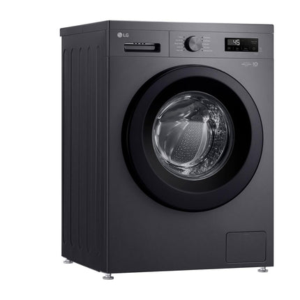 LG 1200 RPM Front Load STS Drum 6 Motion DD Washing Machine, 8 kg Capacity, Middle Black