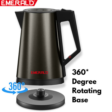 غلاية كهربائية EMERALD EK780KG سعة 1.7 لتر/2200 واط