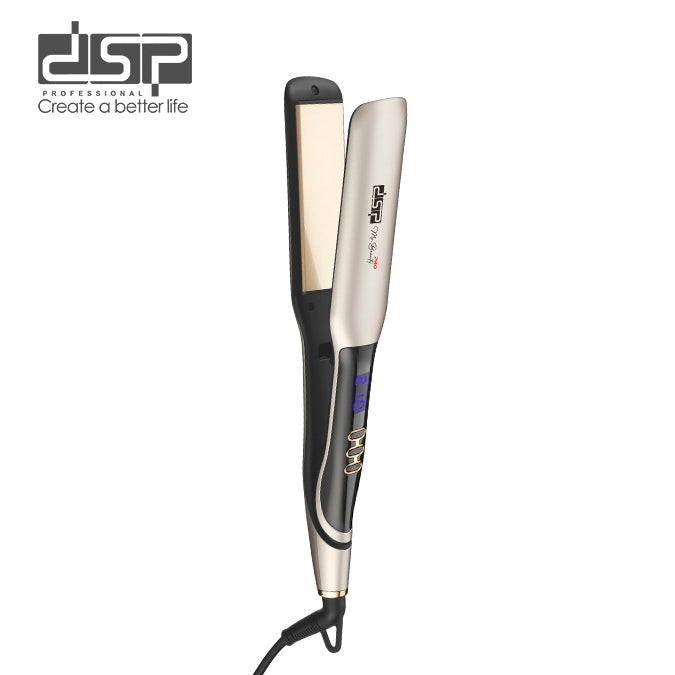 DSP Hair Straightener Factory Direct Sales Hair Curling Iron Aluminum Plate Curling Iron Curler Hair Straightener 10160U/210℃