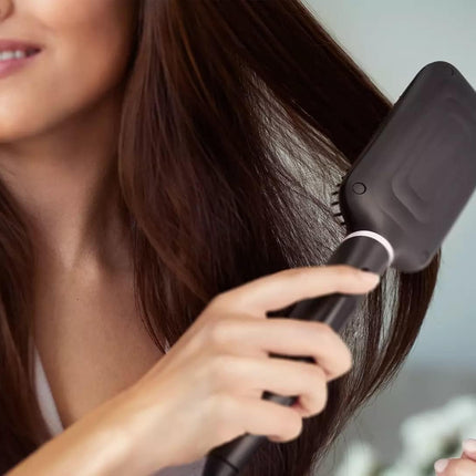 PHILIPS Bhh880, Auto Curler & Heated Straightening Brush, Style Care, BLACK /170°C and 200°C