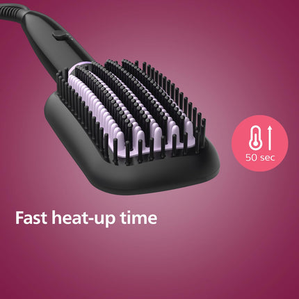 PHILIPS Bhh880, Auto Curler & Heated Straightening Brush, Style Care, BLACK /170°C and 200°C