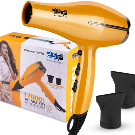 DSP HAIR DRYER, 1400 – 1600 W, removable filter, cool shot knob protect & shine, 3 speed level, DC motor (37006)
