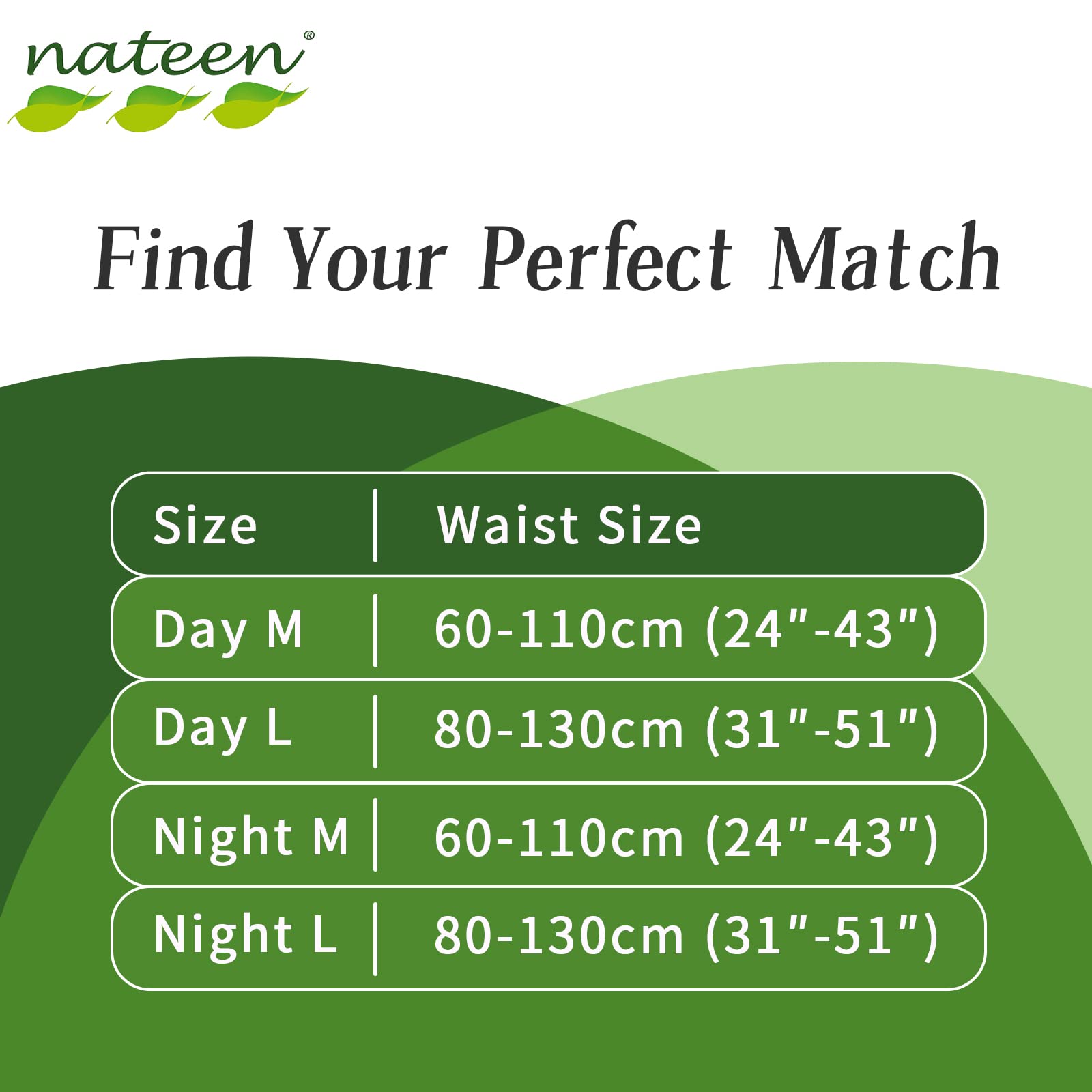 Nateen Hospeen Adult Diapers Pants,Period Panties for Sanitary Protection,Large,Waist Size 80-130cm,10 Count Day Unisex Adult Pull Ups,360 Dgree Elastic Waistband,Super Soft Fit