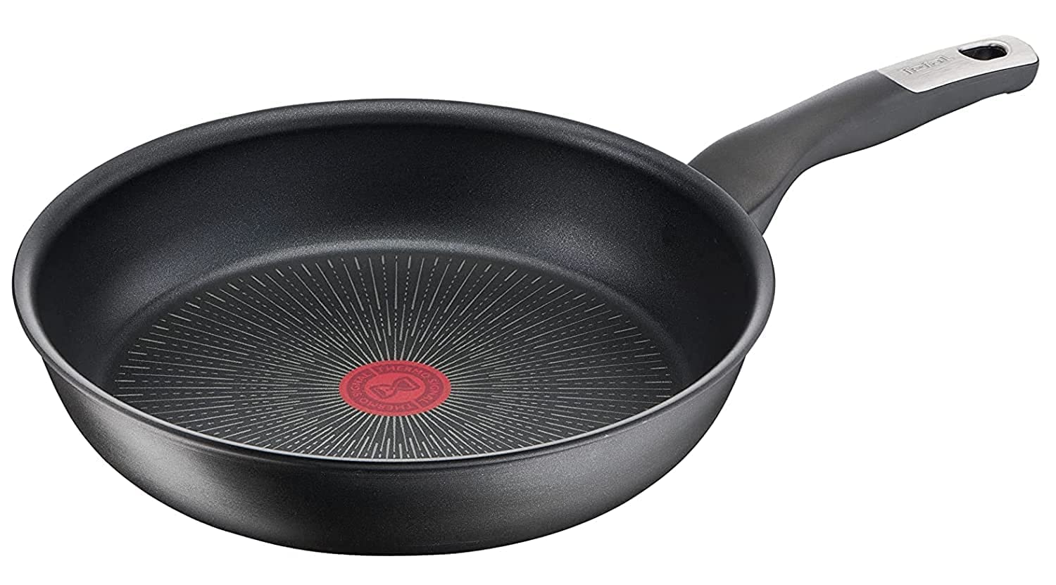 TEFAL Frying Pan | UNLIMITED Frypan 28 cm | Scratch resistance | 100% safe non stick coating | Thermo signal™ | Perfect searing | Made in France | Induction | G2550602