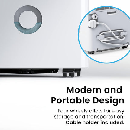 برو بريز 30Lمزيل رطوبة يومي - مزيل رطوبة ذكي بضاغط مع تطبيق، واي فاي، تصريف مستمر، 4L خزان مياه، مؤقت لمدة 24 ساعة وقفل أمان للأطفال - مزيل للعفن وممتص للرطوبة للمنزل والحمام