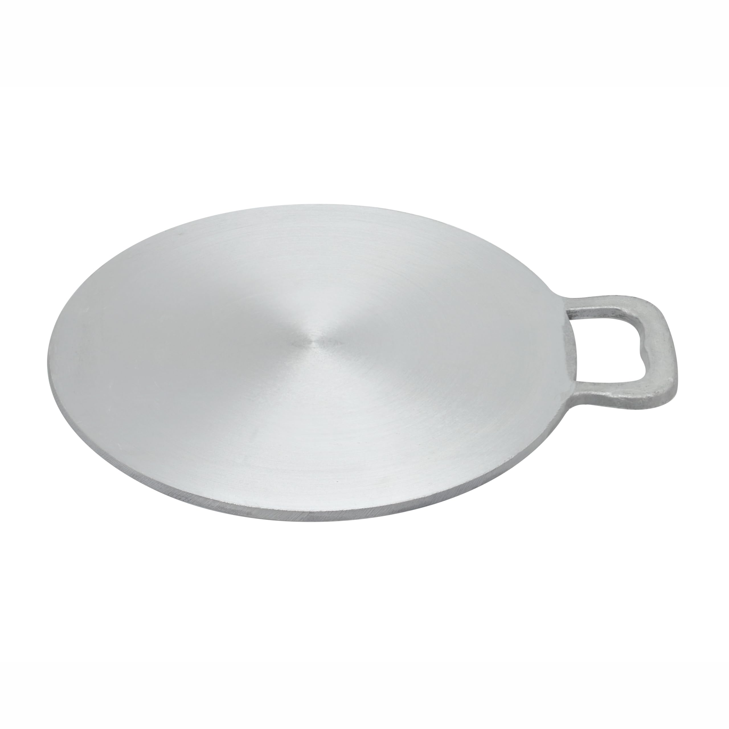 Raj Aluminium Arabic Tawa Fry Pan Frying Pan, 35cm, RAAT35, Suitable for Dosa, Crepe, Pancake, Omellete, Chapati, Roti, Paratha - Grey/ع35 سم