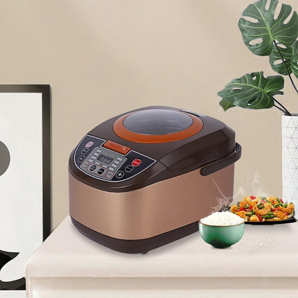 Rice Cooker 5L Multi-Functional Large Capacity Digital Electric Rice Cooker With 24 Hour Delay Timer & Auto Keep Warm Function