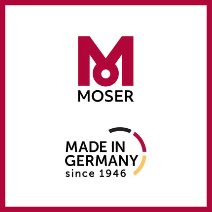 Moser Neoliner Professional Cordless Hair Trimmer for Men (Made in Germany) | Magic Blade | Quick Charge and 100-Min Operation | Superlight and Ergonomic (1586-0151)