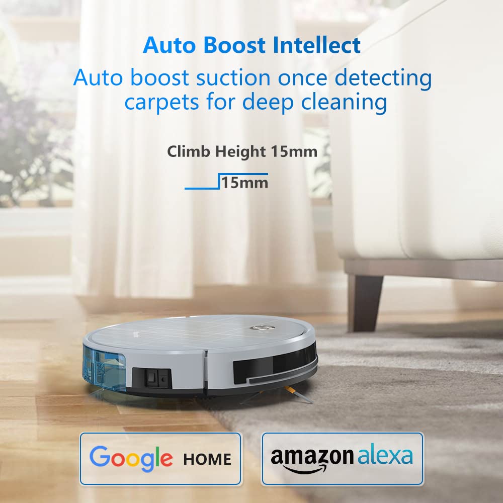 ROBOT VACUUM AND MOPPING UBOT EXVAC 660 CLEANER SUPERB PERFORMANCE WITH OUTSTANDING NAVIGATION SYSTEM MOP FLOOR CLEANER